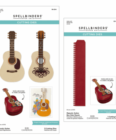 Spellbinders - Majestic Guitar Box Creator Bundle