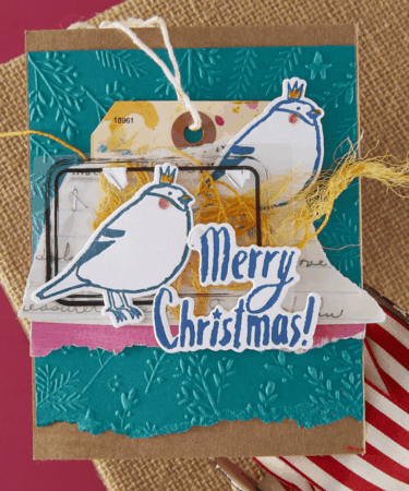 Alternative view of Spellbinders - Starry Merry Christmas Registration Press Plate