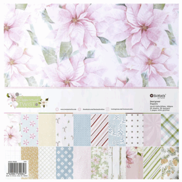Spellbinders - Rosie's Studio Peppermint Twist 12x12" Designer Paper Pack