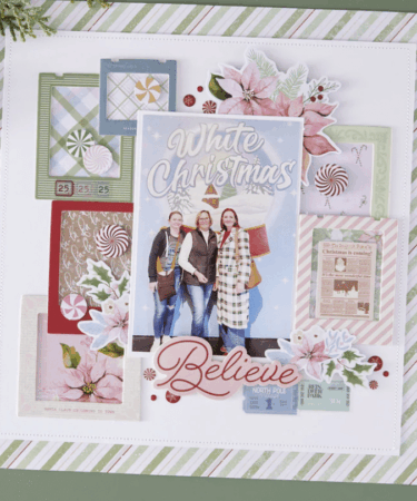 Alternative view of Spellbinders - Rosie's Studio Peppermint Twist Chipboard Frames & Corners