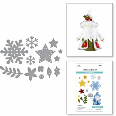 Spellbinders - Winter & Christmas Embellishments Etched Dies