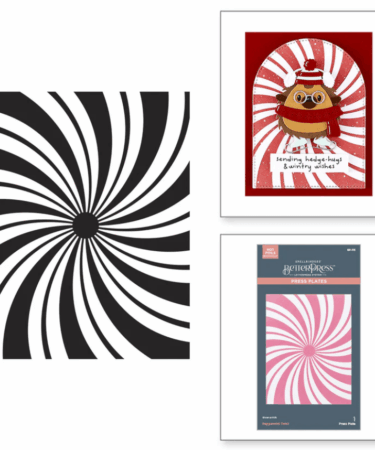 Spellbinders - Peppermint Twist BetterPress Plate