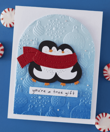 Alternative view of Spellbinders - Cozy Waddles Clear Stamp & Die Set