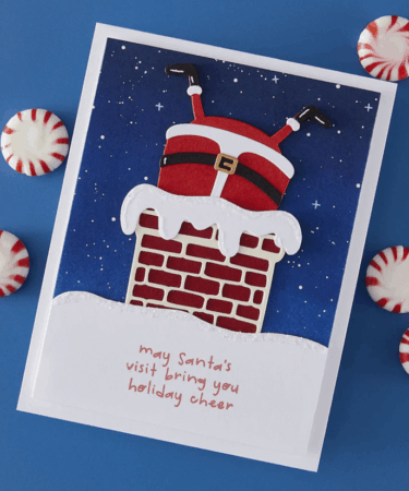 Alternative view of Spellbinders - Chimney Caper Clear Stamp & Die Set