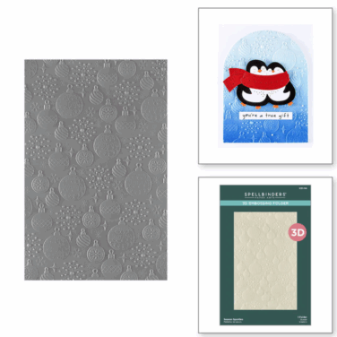 Spellbinders - Season Sparkles 3D Embossing Folder