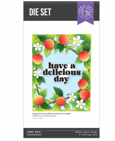 Alternative view of Hero Arts - Apple Frame Etched Dies