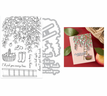 Hero arts - In The Orchard Stamp & Cut Set