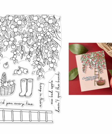 Hero arts - In The Orchard Clear Stamp Set