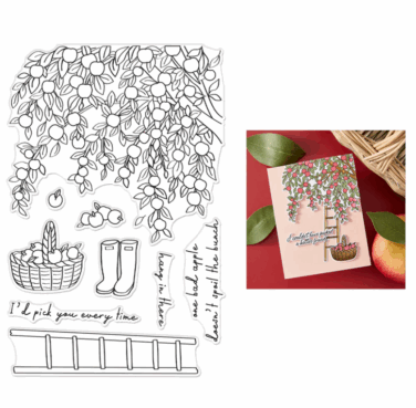 Hero arts - In The Orchard Clear Stamp Set