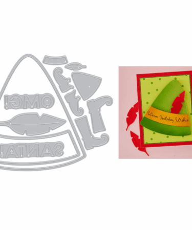 Hero Arts - Sassy Elf Costume Etched Dies