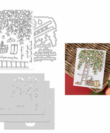 Hero Arts -In The Orchard Die & Stencil Bundle