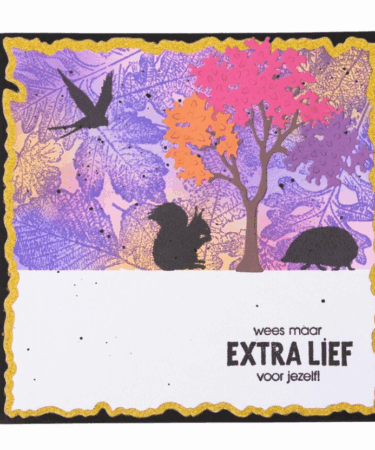 Alternative view of Studio Light Leaf Background Essentials Clear Stamp