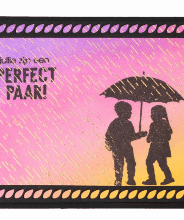 Alternative view of Studio Light Rain Background Essentials Clear Stamp