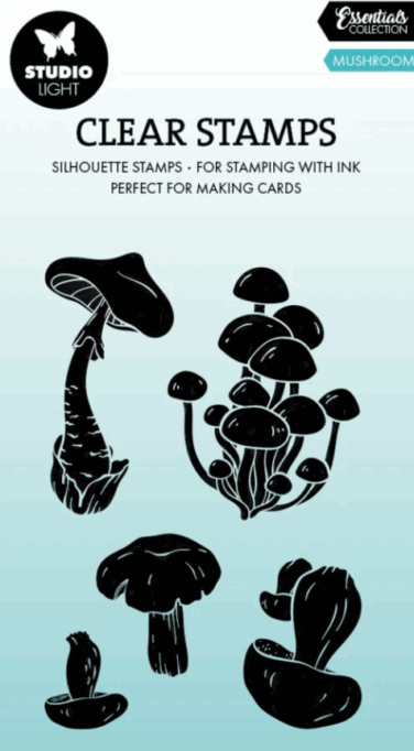Studio Light Mushrooms Essentials Clear Stamp