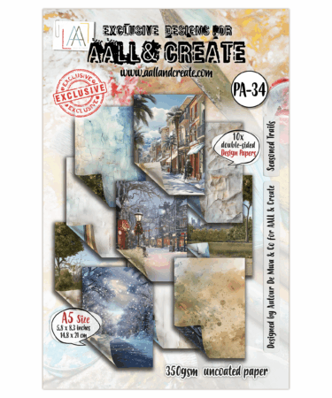 AALL & CREATE -Design Paper A5 - Seasoned Trails