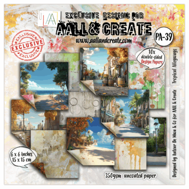 AALL & CREATE -Design Paper 6X6 - Tropical Alleyways