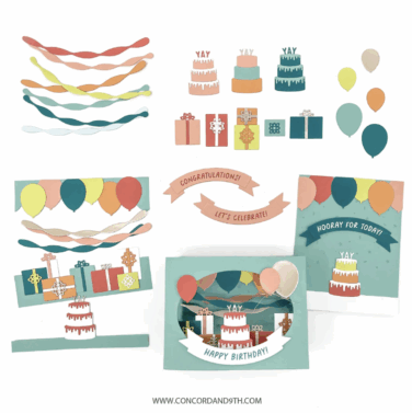 Alternative view of Concord & 9th - Accordion Birthday Dies