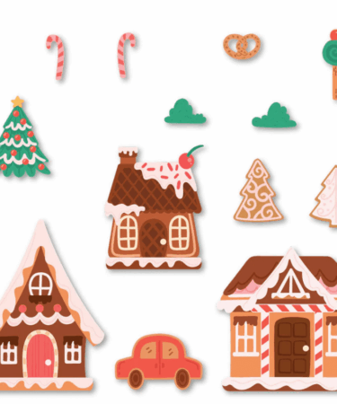 HONEY BEE - Honey Cuts Lovely Layers: Alice's Gingerbread Lane