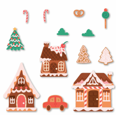 HONEY BEE - Honey Cuts Lovely Layers: Alice's Gingerbread Lane