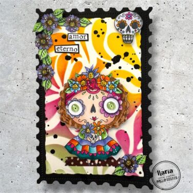 Alternative view of AALL & CREATE- Stamp set A7 - Marigold