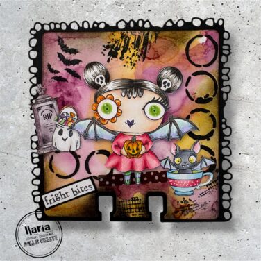 Alternative view of AALL & CREATE- Stamp set A7 - Fright Bites