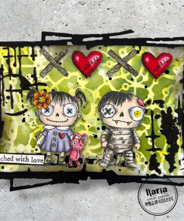 Alternative view of AALL & CREATE- Stamp set A7 - Mostly Harmless