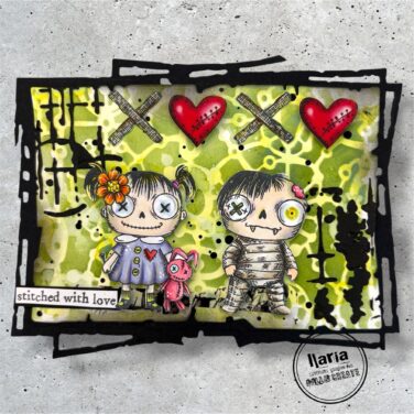 Alternative view of AALL & CREATE- Stamp set A7 - Mostly Harmless