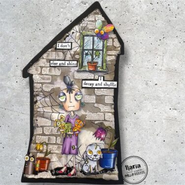 Alternative view of AALL & CREATE- Stamp set A7 - ZOMBDee