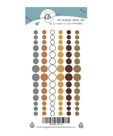 IL NEGOZIO DELLA MAMMA DI CLE - GLI ABBELLIMENTI DELLA CLE – MY 12 TALES OF 2025- OTTOBRE-  ENAMEL DOTS