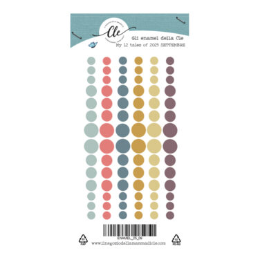 IL NEGOZIO DELLA MAMMA DI CLE - GLI ABBELLIMENTI DELLA CLE MY TALES OF  2025- SETTEMBRE- ENAMEL DOTS