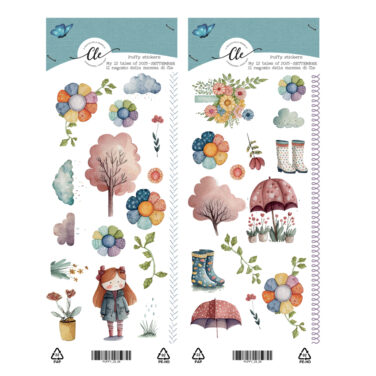 IL NEGOZIO DELLA MAMMA DI CLE - LE CARTE DELLA CLE - MY TALES OF  2025- SETTEMBRE -  PUFFY STICKERS