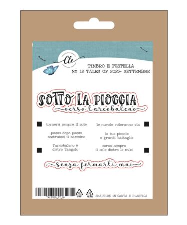 IL NEGOZIO DELLA MAMMA DI CLE - I TIMBRI DELLA CLE – MY TALES OF  2025- SETTEMBRE- TIMBRO + FUSTELLE COORDINATE