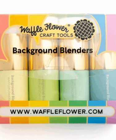 WAFFLE FLOWER - Background Blender - Greens