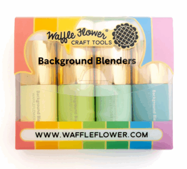 WAFFLE FLOWER - Background Blender - Greens