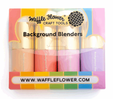 WAFFLE FLOWER - Background Blender - Reds