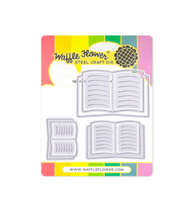 WAFFLE FLOWER - Open Book Trio Die
