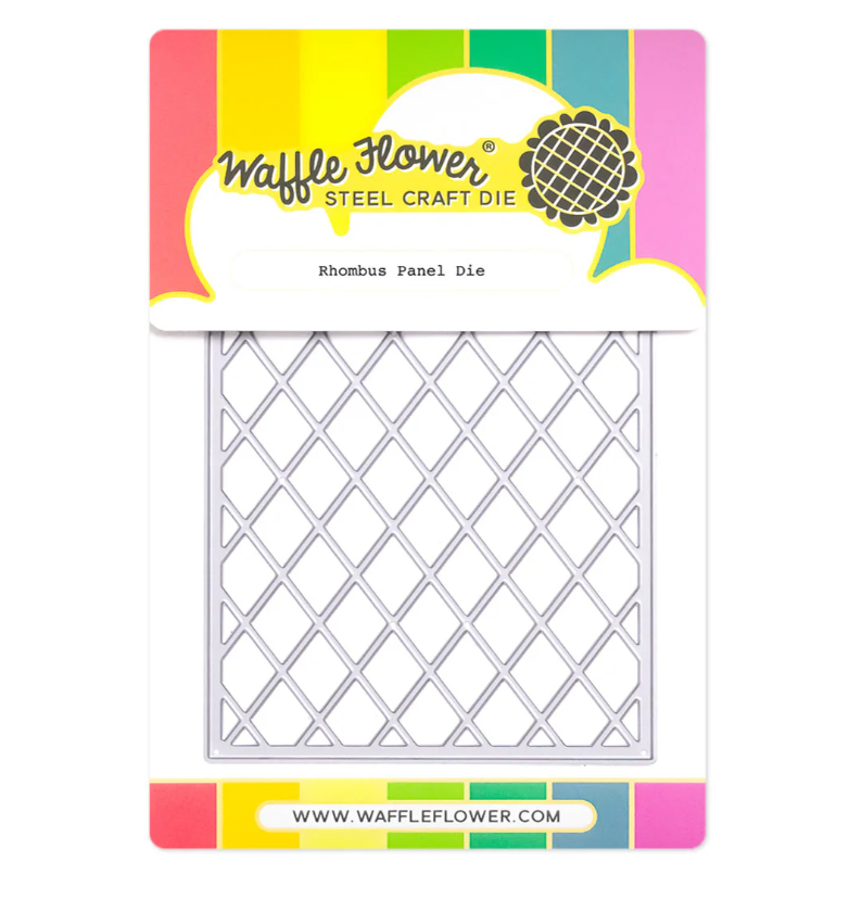 WAFFLE FLOWER - Rhombus Panel Die