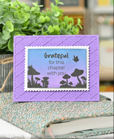 Alternative view of WAFFLE FLOWER - Rhombus Panel Die