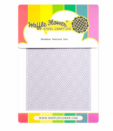 WAFFLE FLOWER - Rhombus Texture Die