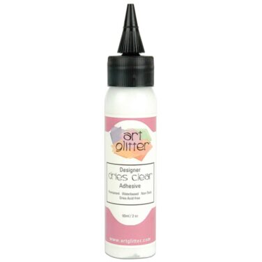 Art Institute Glitter Designer Dries Clear Adhesive -2oz