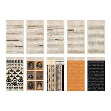 Alternative view of Idea-Ology - Tim Holtz- Sticker Book 4.5"X8.75" 484/Pkg - Peculiar And Curious Things