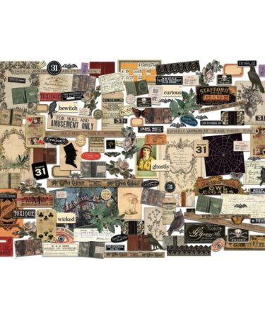 Alternative view of Idea-Ology - Tim Holtz- Ephemera Pack 137/Pkg - Halloween