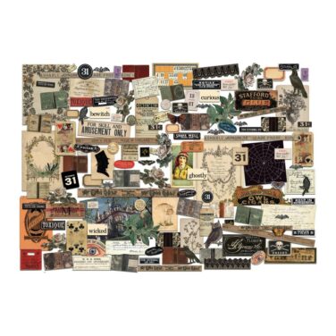 Alternative view of Idea-Ology - Tim Holtz- Ephemera Pack 137/Pkg - Halloween