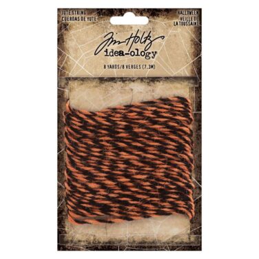 Idea-Ology - Tim Holtz-  Jute String 8yd - Halloween