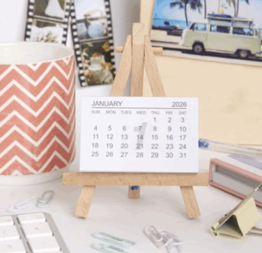 Alternative view of Papermania Create Christmas 2026 Calendar Tabs (10pcs)