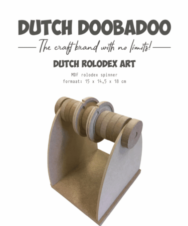 Dutch Doobadoo Dutch Rolodex Art MDF Rolodex Spinner