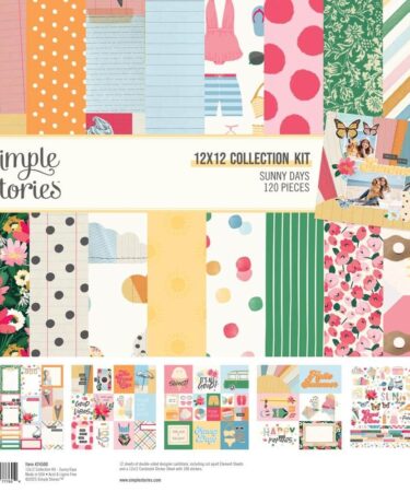 SIMPLE STORIES - collezione SUNNY DAYS - PAD 12X12