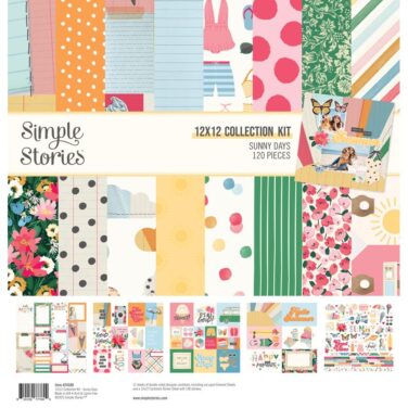 SIMPLE STORIES - collezione SUNNY DAYS - PAD 12X12