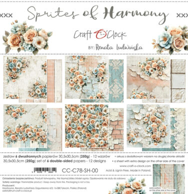 Craft O'Clock - Collezione Sprites of Harmony 12x12 Inch Paper Set