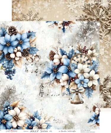 Alternative view of Craft O'Clock - Collezione  Jolly Season 12x12 Inch Paper Set